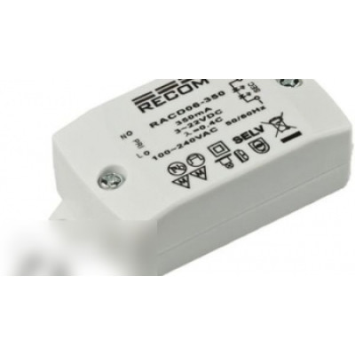 Светодиодный драйвер Recom RACD06-350