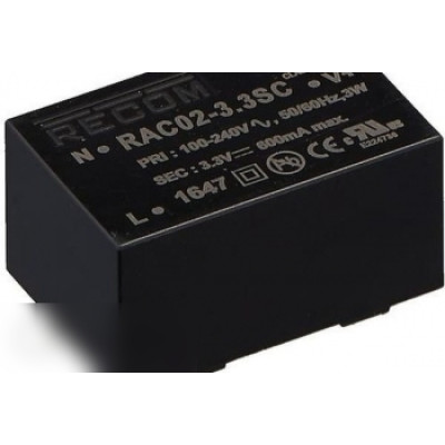 DC/DC преобразователь Recom RAC02-3.3SC