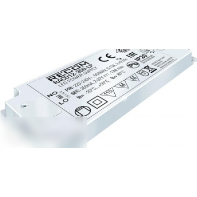 Светодиодный драйвер Recom RACD12-350-LP