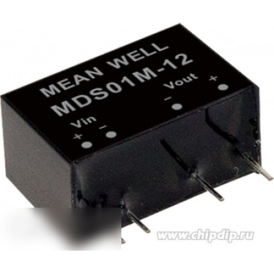 DC/DC преобразователь Mean Well MDS01L-15