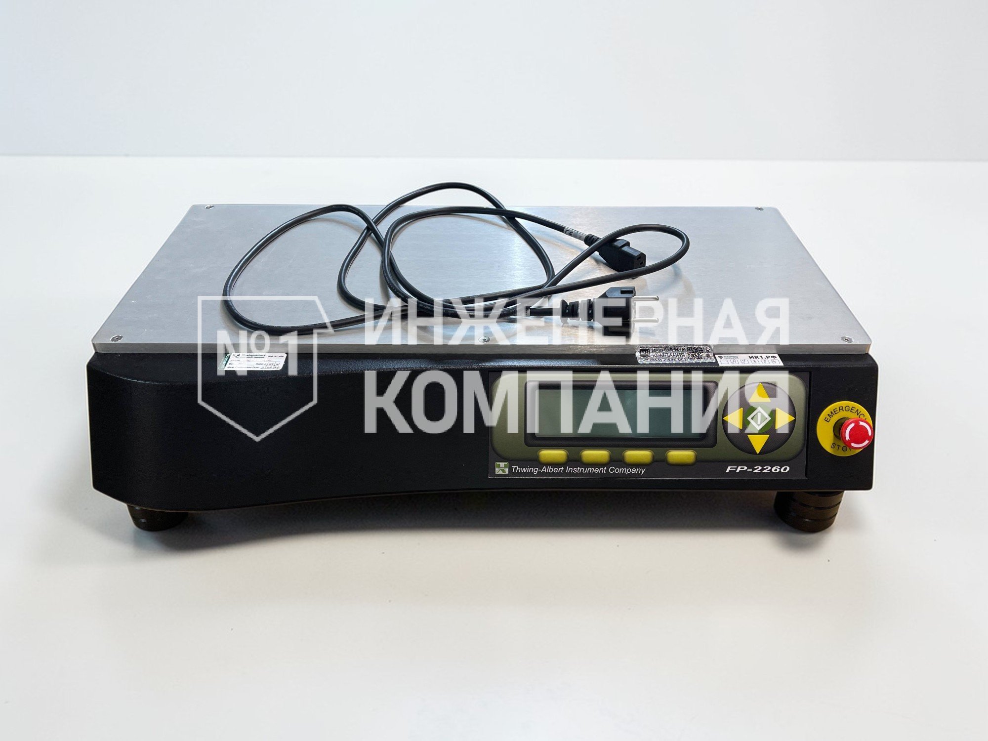 ремонт тестера трения/отслаивания thwing-albert FP-2260 (02260-2000) в Инженерной компании №1