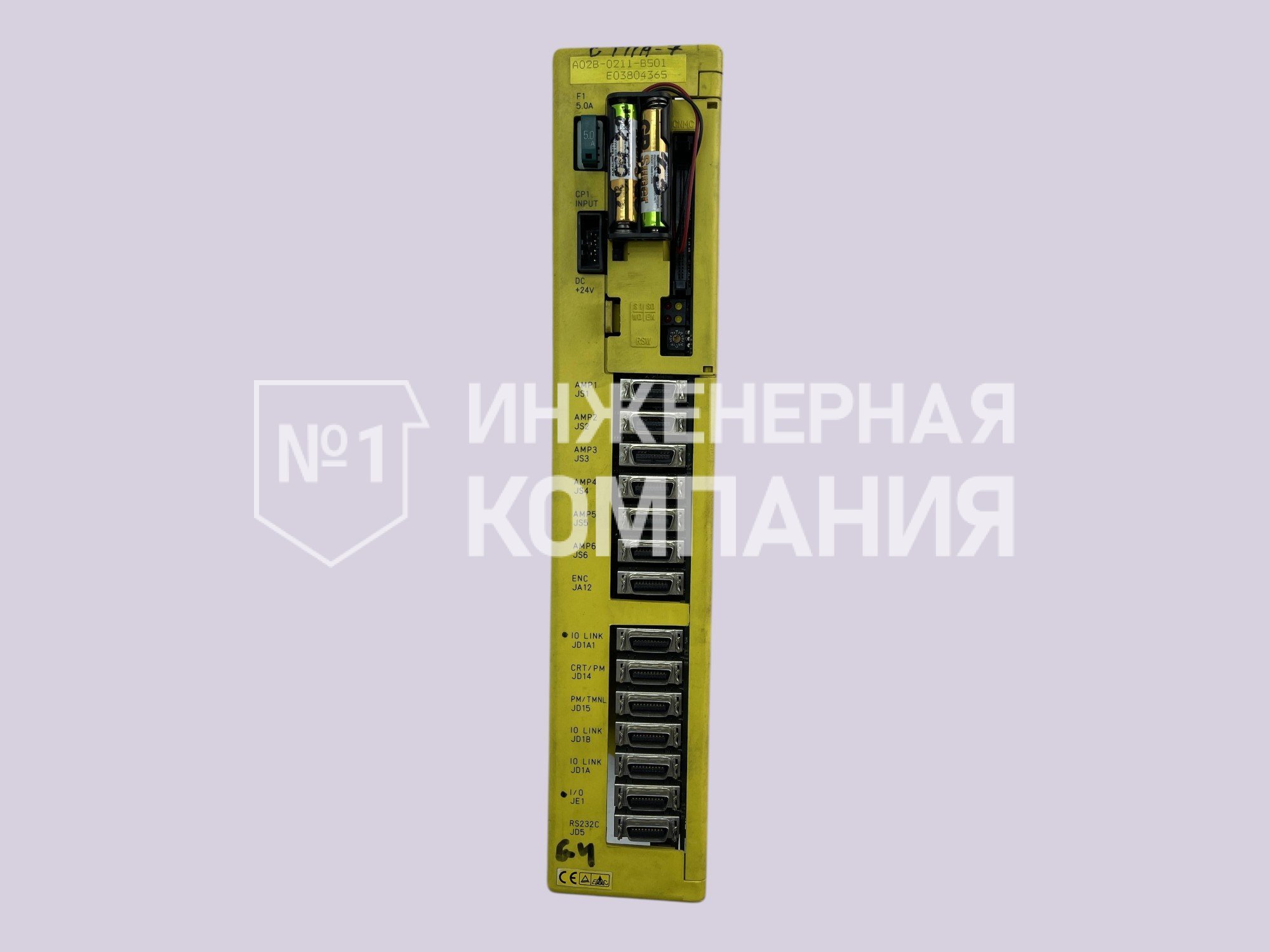 ремонт сервопривода Fanuc A02B-0211-B501 в Инженерной компании №1