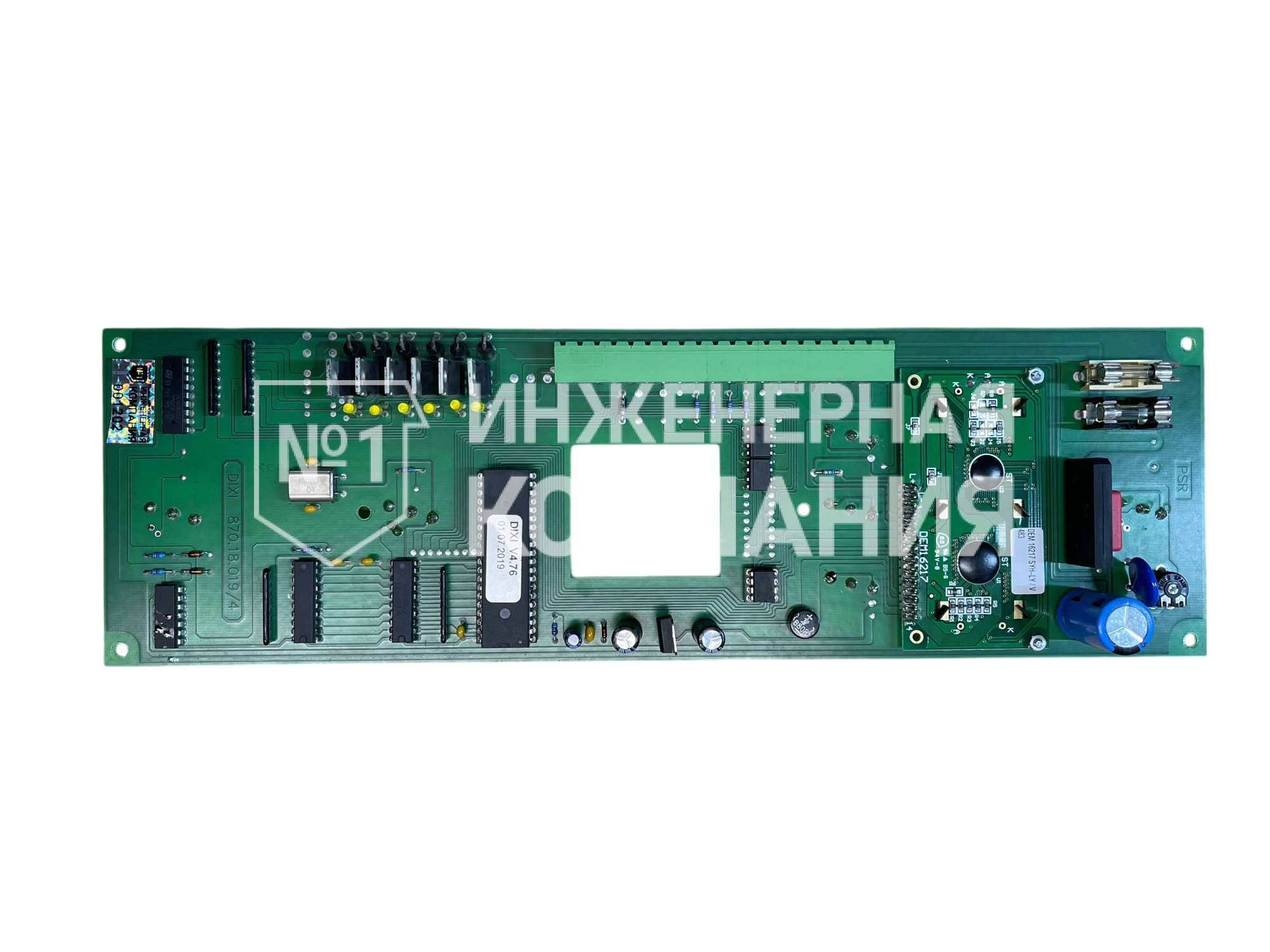 ремонт электронной платы PSR DIXI 870.18.019/4 в Инженерной компании №1