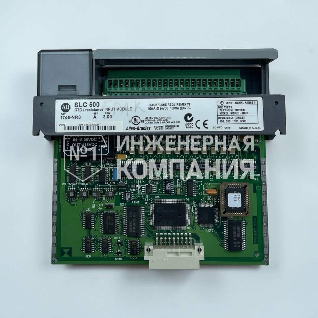 ремонт контроллера Allen-Bradley SLC 500 1746-NR8 в Инженерной компании №1