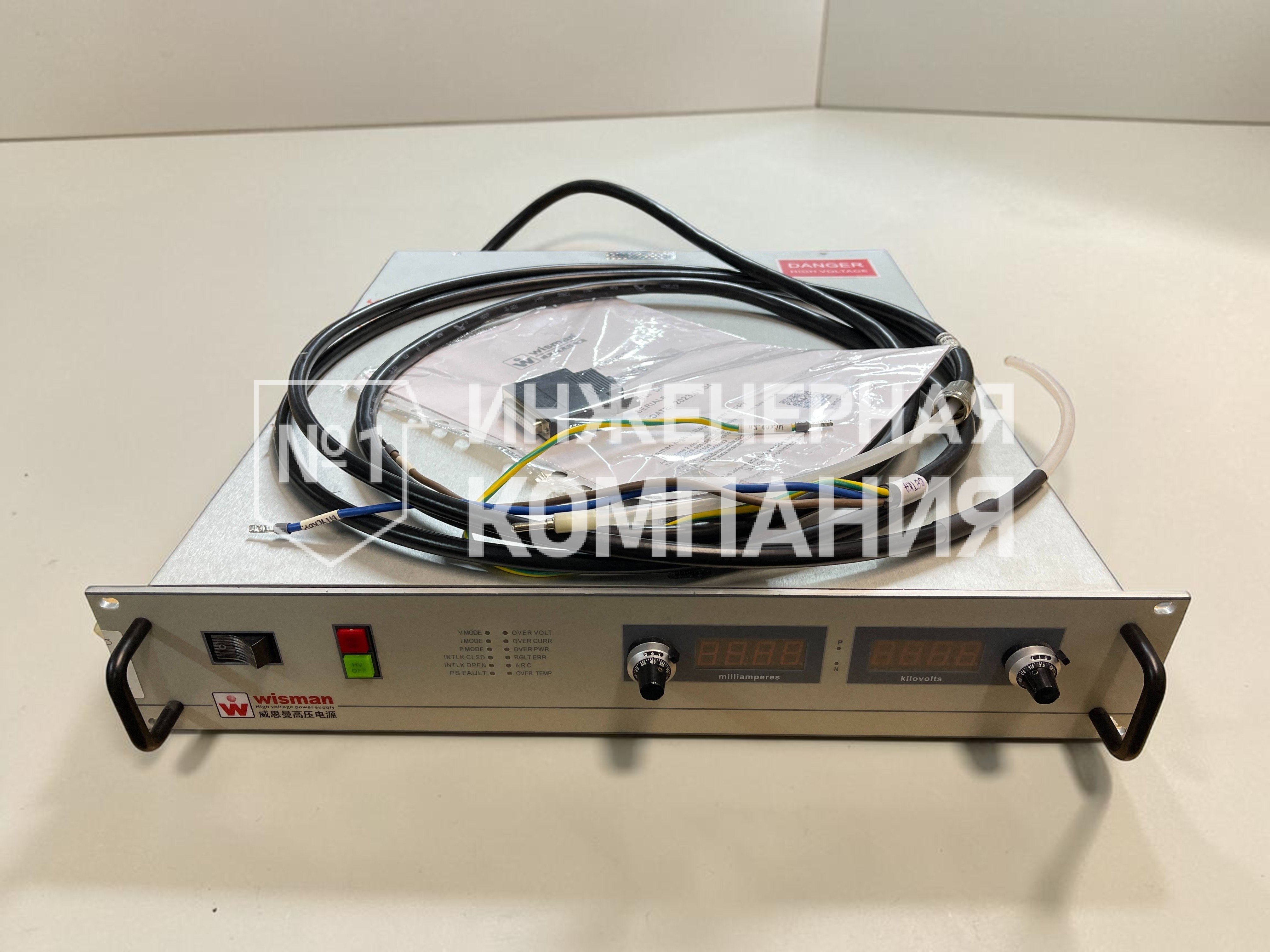 ремонт высоковольтного преобразователя напряжения Wisman High Voltage Power Supply DA30N2LC5 в Инженерной компании №1