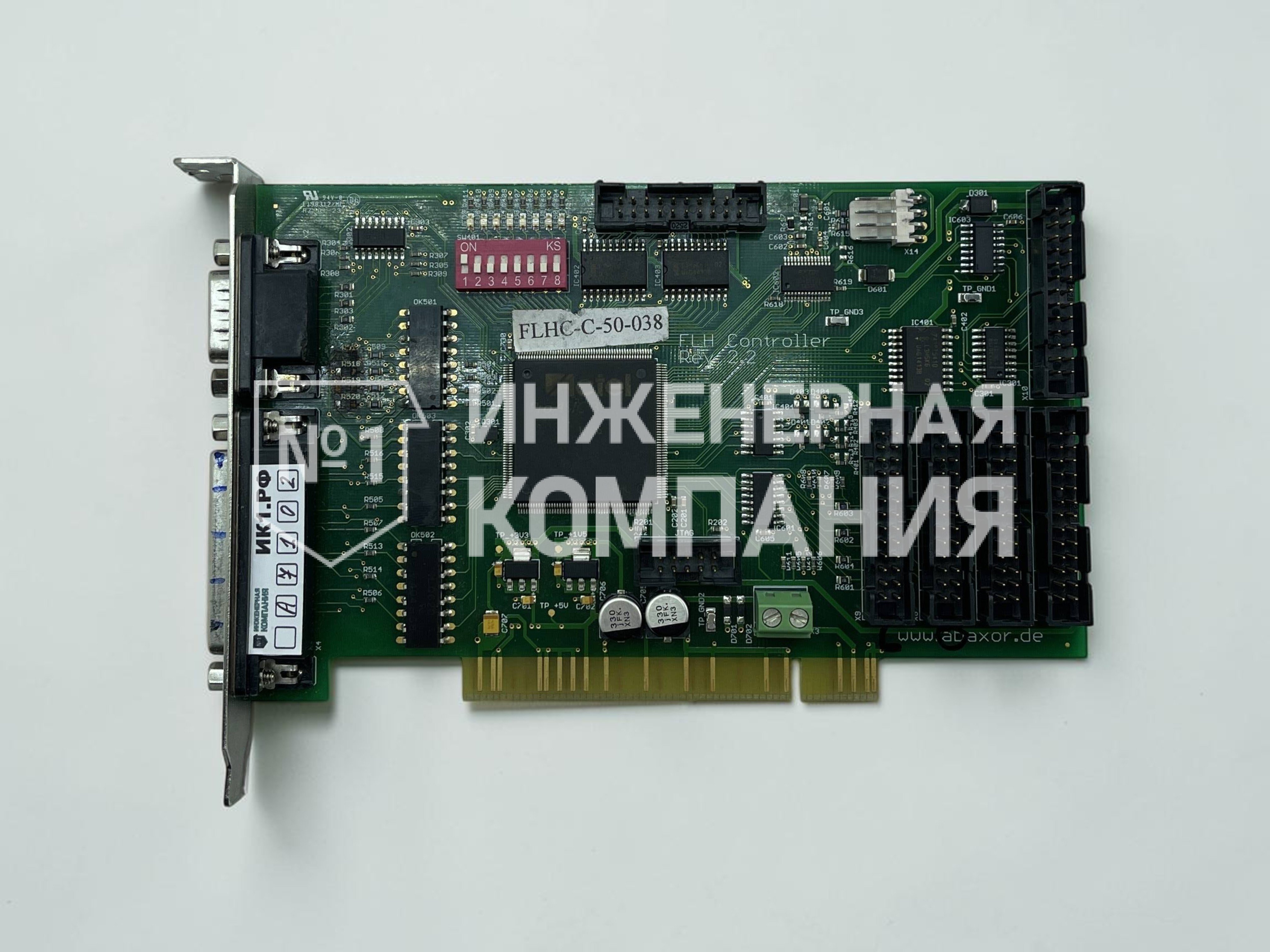 ремонт платы управления лазером системы LangLaser FLH controller Rev.2.2 FLHC-C-50-038 в Инженерной компании №1