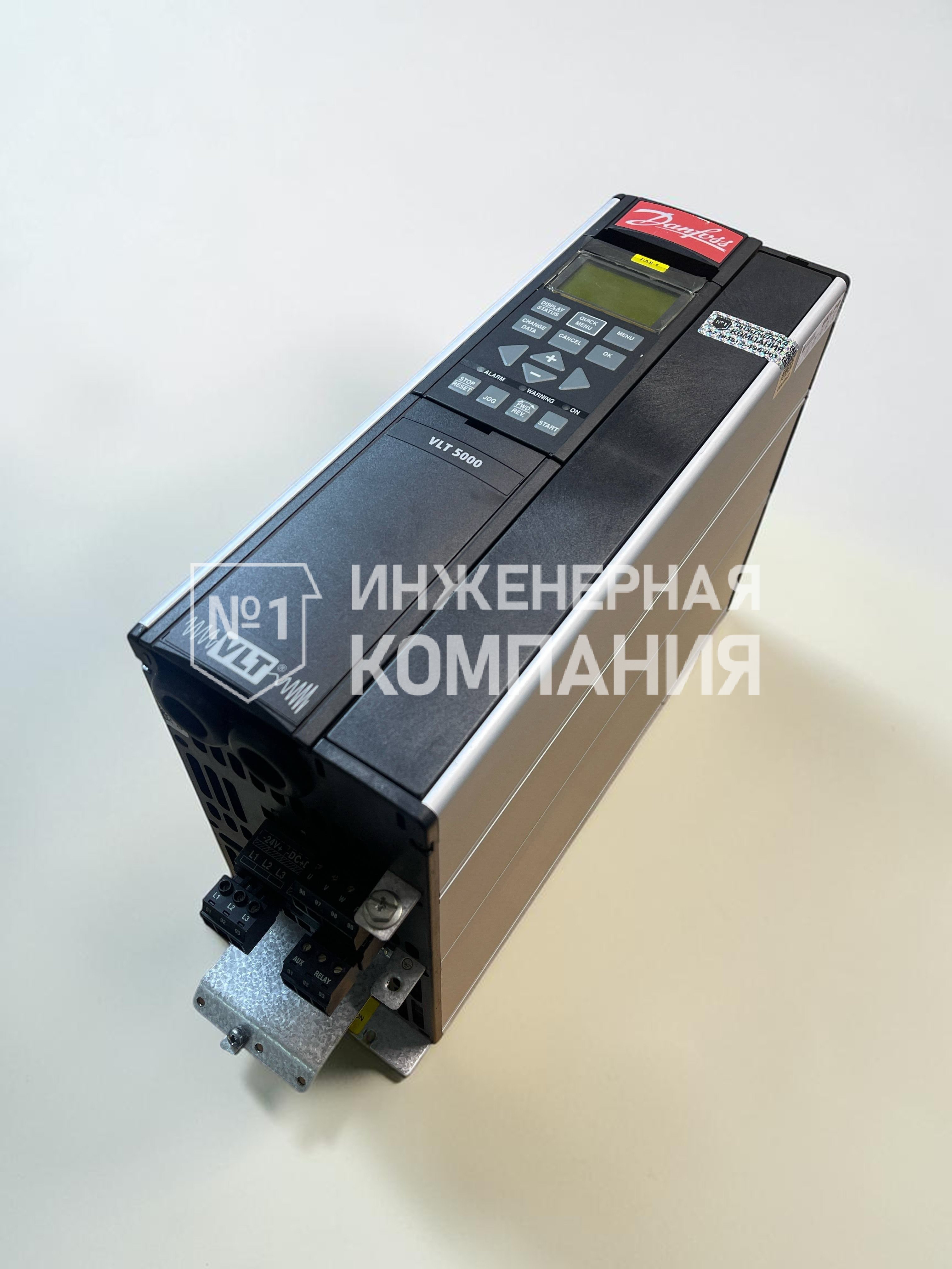 ремонт частотного преобразователя Danfoss VLT5011PT5B20STR1DLF10A00C0 в Инженерной компании №1